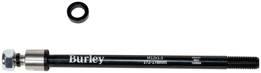 Burley 12mm Thru Axle 12 x 1.5 (172-178mm) Black 3