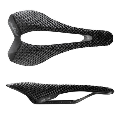Selle Italia SLR 3D Carbon, L3, Carbon Rails, 3D Printed, Black 5