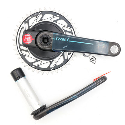 SRAM RED XPLR DUB Wide AXS E1 Quarq Power Meter Crankset 42t 1