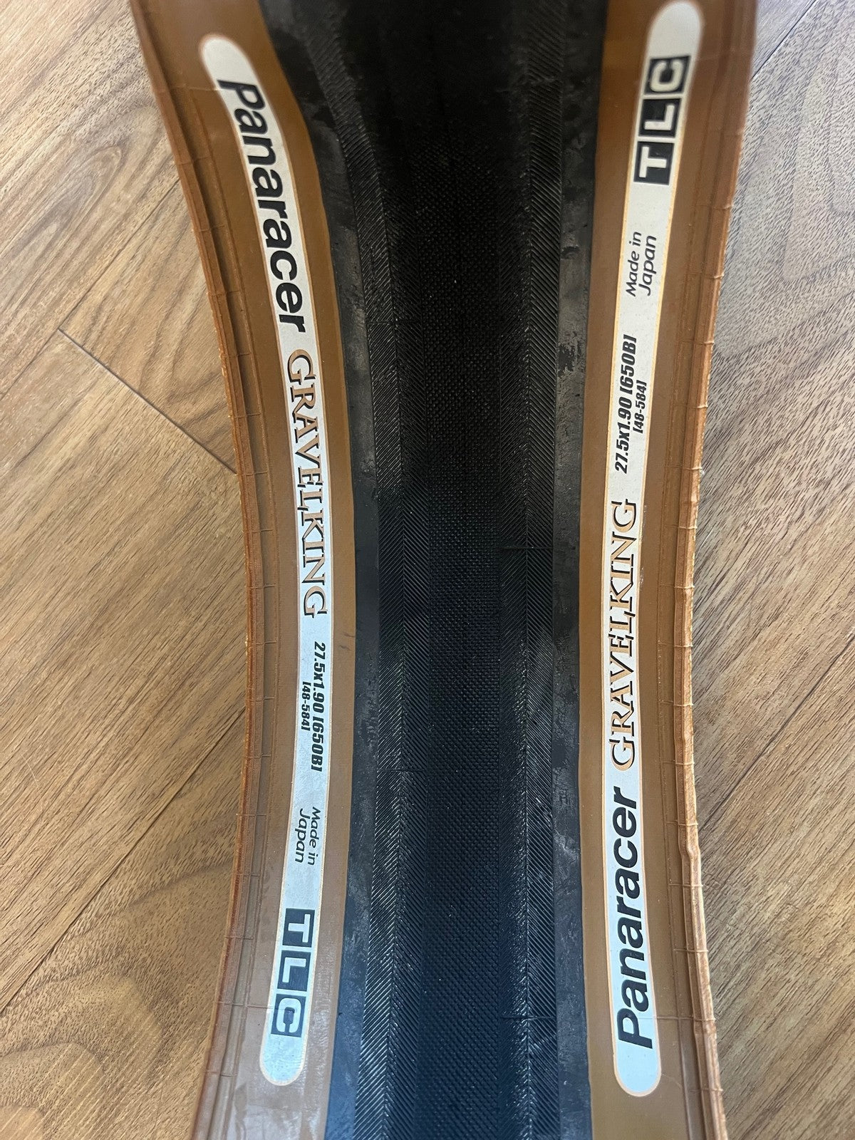 Panaracer GravelKing Slick Tire 27.5 x 1.90 (650B x 48mm) Folding Bead Brown 2