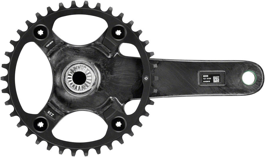 Campagnolo EKAR Crankset - 175mm, 13-Speed, 38t, 123mm BCD, Campagnolo Ultra-Tor 3