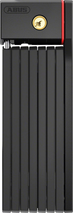 ABUS uGrip Bordo 5700 Folding Lock - 80cm/2.6ft, Keyed, Black 1