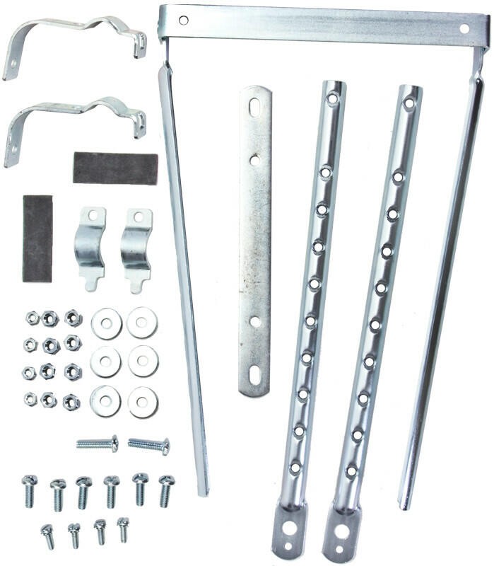 Wald Bicycle Parts #257X Adj Legs & Fittings for Mounting #157B Basket 1