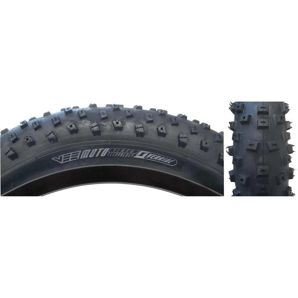Vee Tire Snowball Fat Bike Tire 20x4.0 Wire 26 TPI Override E-Bike 50 Black 1