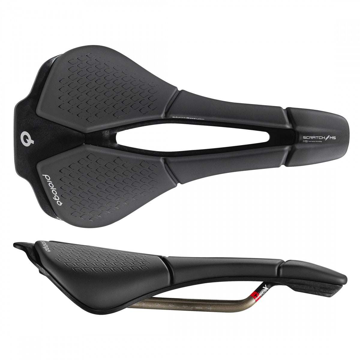 Prologo Scratch M5 PAS Road/Off-Road MSS Unisex Hard Black 1