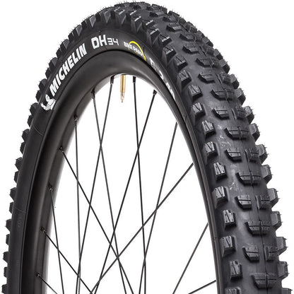 Michelin DH34 Bikepark TLR Tire 27.5X2.40 Wire, Clincher, Tubeless Ready, Black 1