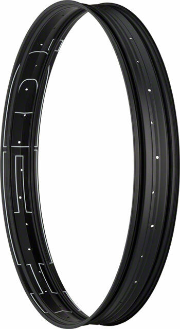 HED Big Aluminum Deal 80mm Clincher Rim 26 32h Black 1