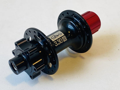 Stan's No Tubes 3.30 HD 6-Bolt Disc Rear Hub 32h 12x148mm 8-10s HG - Black 2