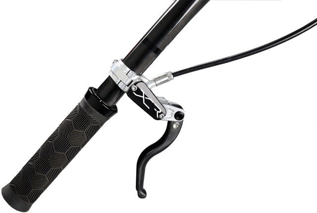 Hope XCR Pro X2 Disc Brake and Lever Set - Rear, Hydraulic, Post Mount, Silver 2