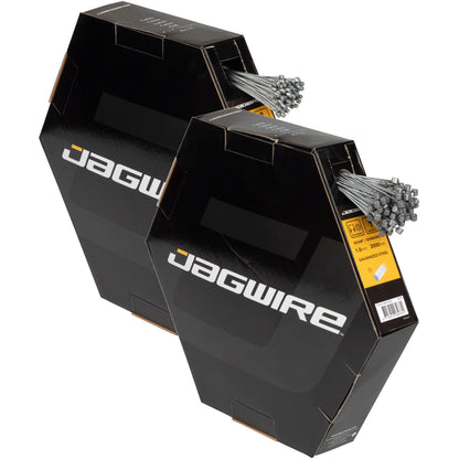 Premium Galvanized Jagwire MTB Brake & Shift Cable Bundle Durable, 1
