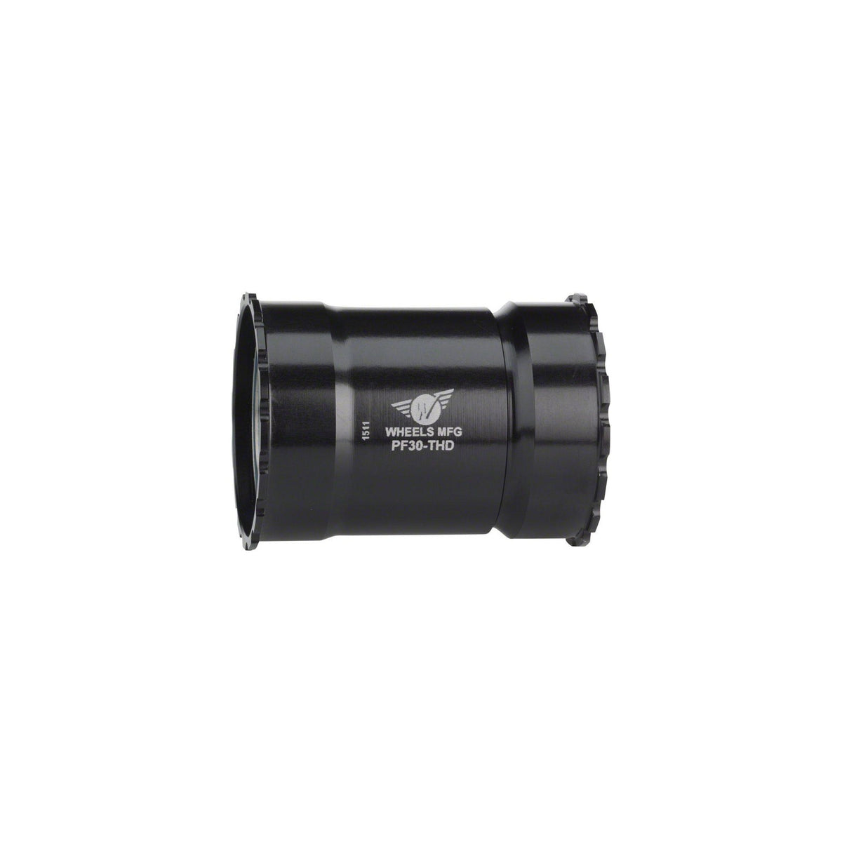 Wheels Manufacturing PF30 Thread Together Bottom Bracket 79mm x No axle Black 1