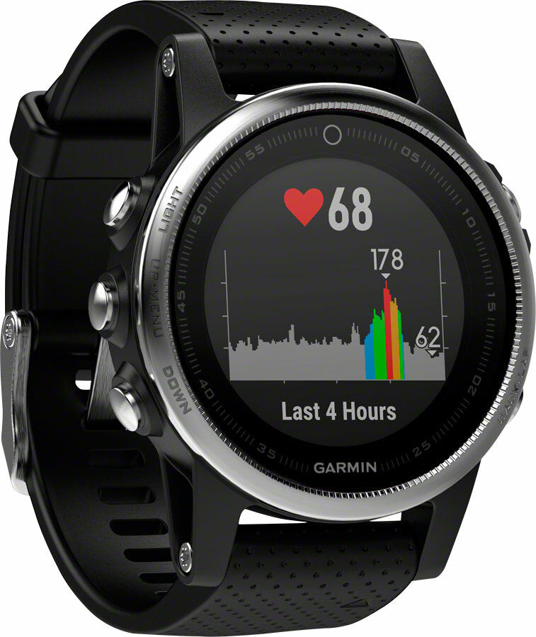 Garmin Fenix 5S Multisport GPS Watch Silver/Black 2