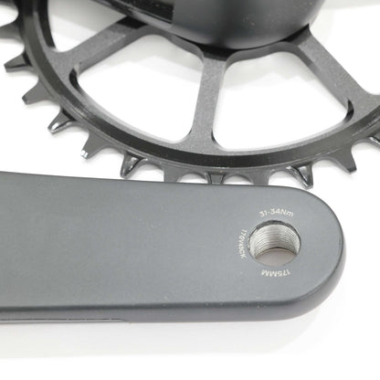 e*thirteen TRS Race Carbon MTB Crankset, 175mm, 34T, Boost, Gen 4, 52mm Chainlin 3