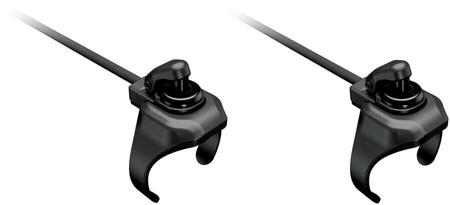 Shimano Dura-Ace SW-RS801-S Satellite Shifter Drops - Pair 100mm Cable Black 1