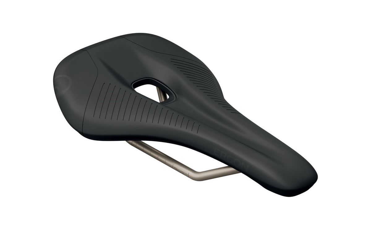 Ergon SRS Pro Men's Saddle, Small/Medium, Black 1