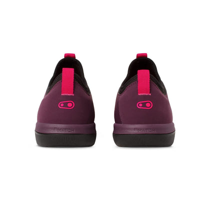 Crank Brothers Mountain Shoes STAMP STREET LACE PURPLE / PINK - BLACK OUTSOLE 6