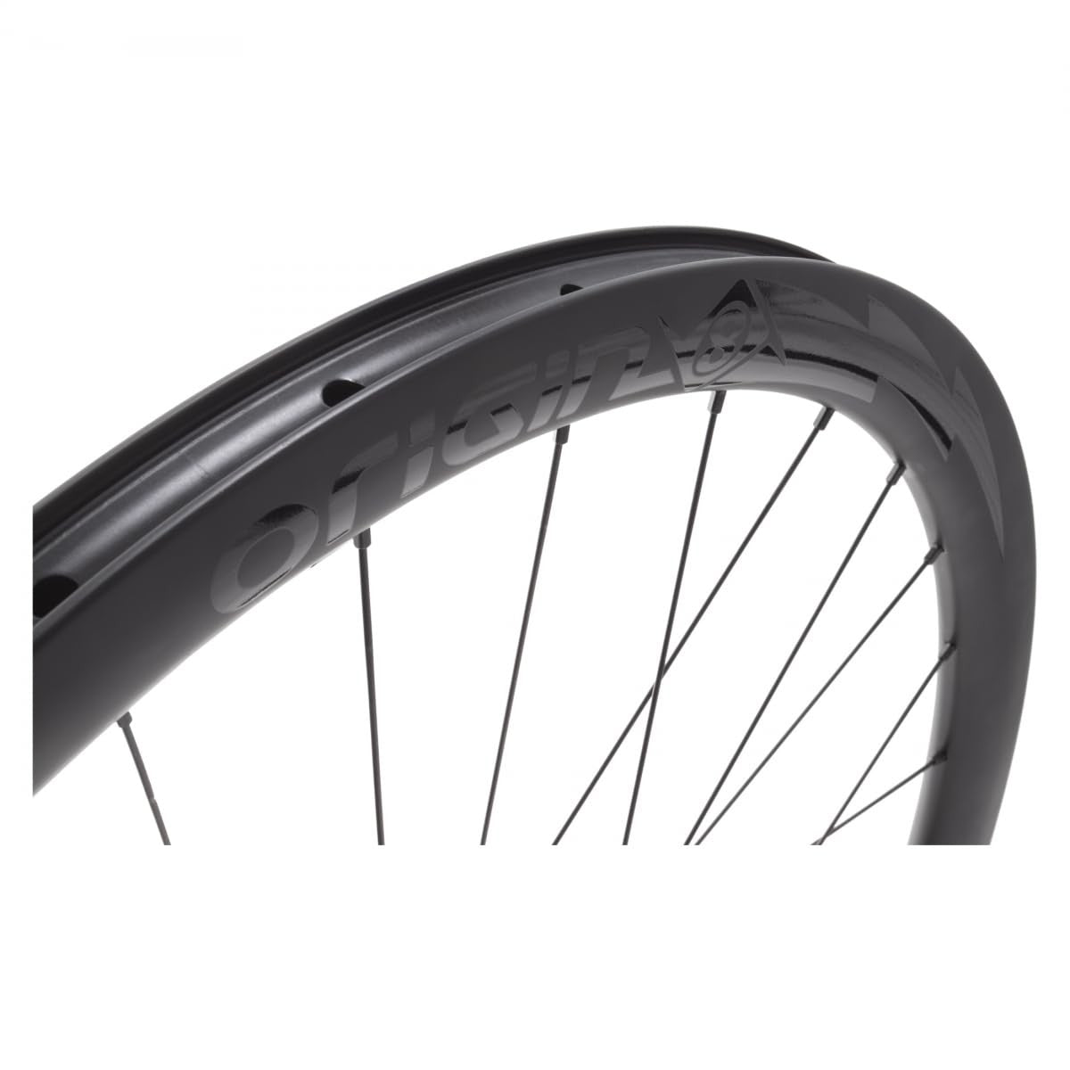 Origin8 Bolt 700c Carbon Gravel Disc Wheelset 8-11 Speed 28-Hole Tubeless Black 12