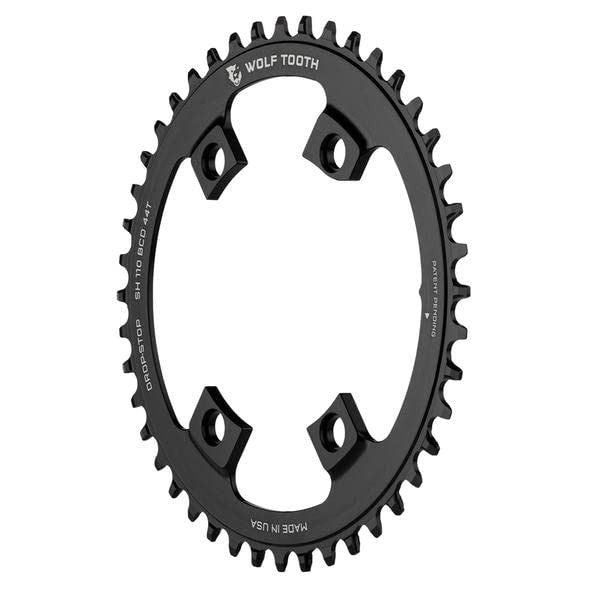 Wolf Tooth 110 BCD Asymmetric 4-Bolt for Shimano GRX Cranks (Drop-Stop B, 36t) 2