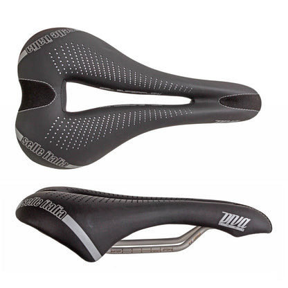Selle Italia Diva Gel Superflow Saddle, L3 IDmatch, Ti 316 Rail, Black 2