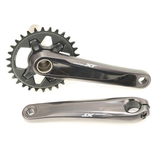 Shimano Deore XT FC-M8120-1 Crankset, 12-Speed, 175mm, 30T, 55mm Chainline, Boos 1