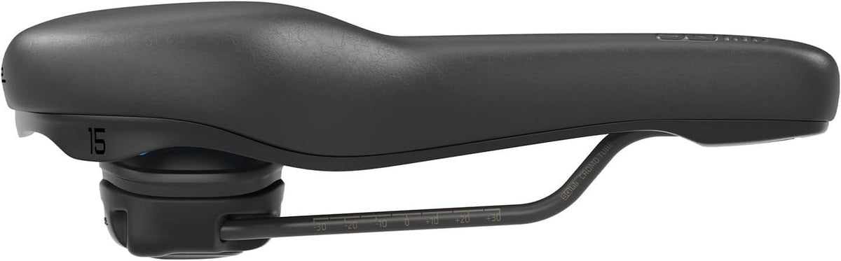SQlab Cycling 602 M-D Active Comfort Pressure Relief Bike Saddle 17cm Black 3