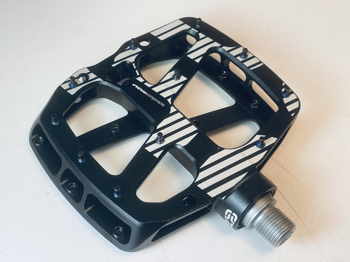 NOS e*thirteen Plus Platform Pedals EV1120 Aluminum Body - Black - New In Box 4