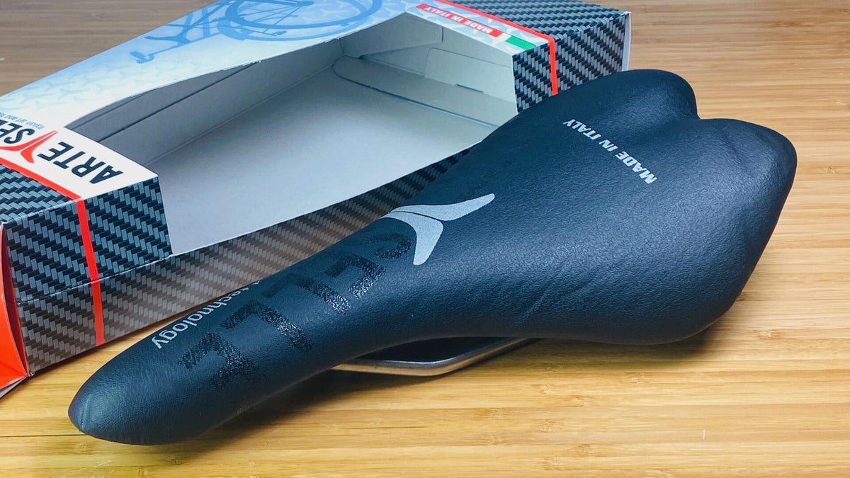 ARTE SELLE Carbon Titanium Rail Black Racing Saddle Made in Italy 3