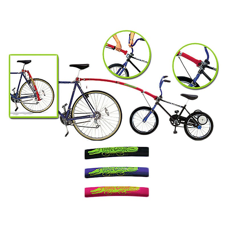 Trail Gator Tow Bar for Kids/Childrens Trail Along Bike - Red 1