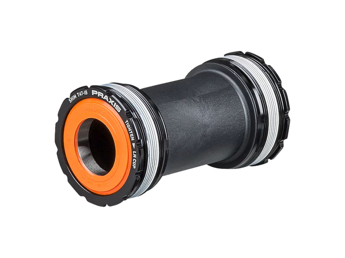 Praxis T47 Integrated Bottom Bracket for Shimano Hollowtech II 24mm Cranks 1