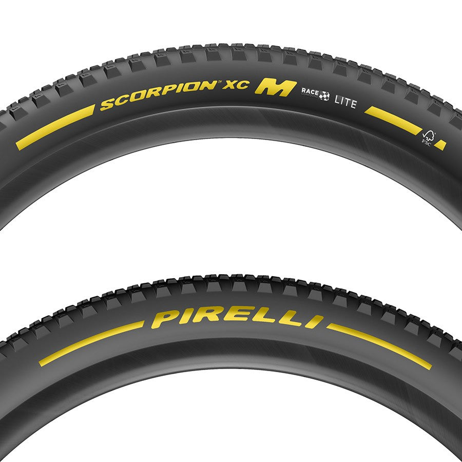 Pirelli Scorpion Race XC M Mountain Tire, 29x2.4, Folding, Tubeless Ready, Race 3