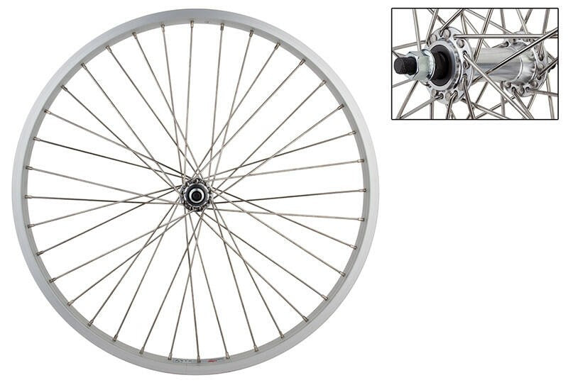 WM Wheel Front 24x1.75 507x25 Aly Sl 36 Aly Bo 3/8 Sl 12gss 1