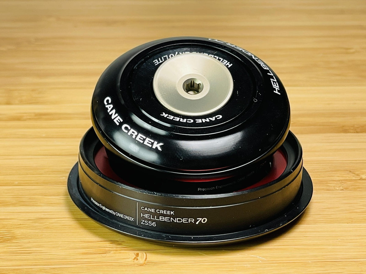 Cane Creek Hellbender 70 Lite Headset - ZS44/28.6/H8 ZS56/40, Tapered, Black 2