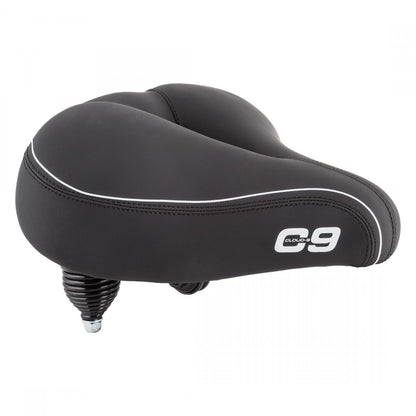 2 Cloud-9 Unisex Bicycle Comfort Seats Black Soft Touch Vinyl Cruiser 2