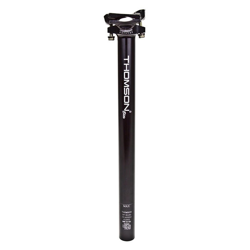 Thomson Elite 7000 Seatpost 25.4mm - 330mm Black - No Setback 1