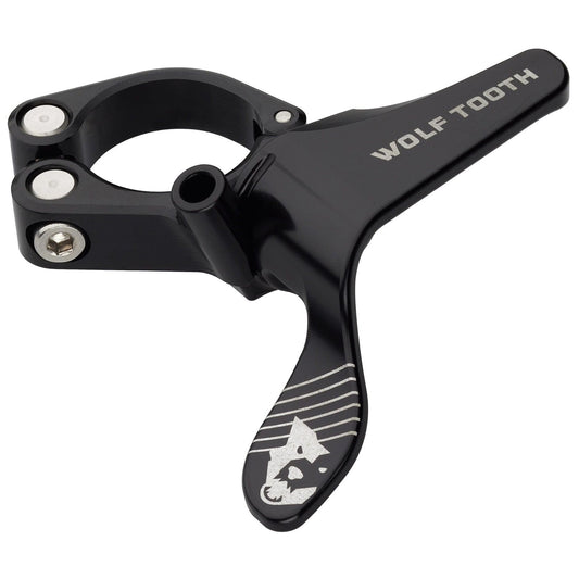 Wolf Tooth ReMote Dropper Post Lever, Black, for Road/Gravel Drop Bar 1