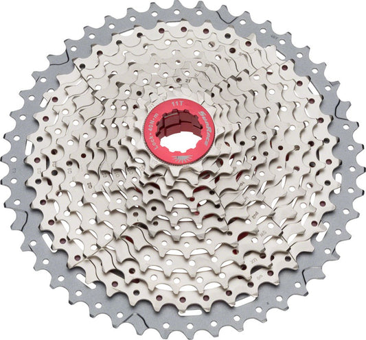 SunRace MX8 Cassette - 11 Speed, 11-46t, Silver 1