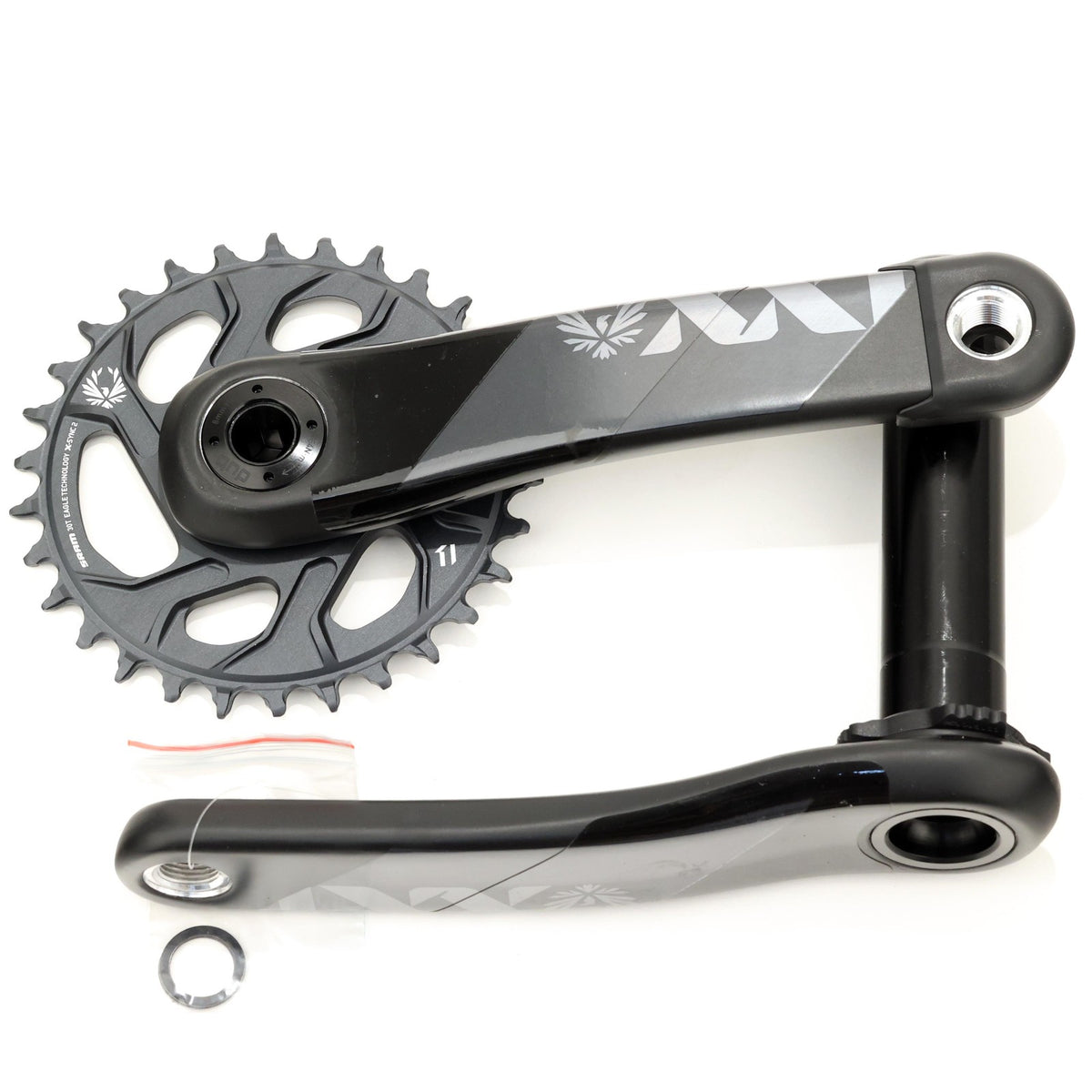 SRAM XX1 Eagle Carbon Crankset, DUB Wide, 175mm, 30T, Boost, 12-Speed, 55mm CL 2