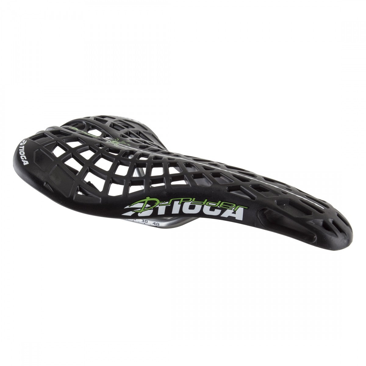 Tioga D-Spyder BMX Seat - Chromoly, Black 1