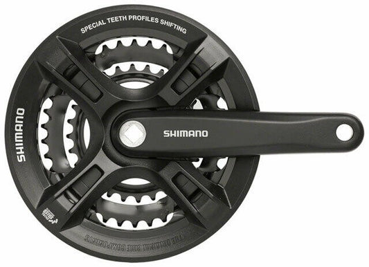 Shimano Altus M311 7/8-Speed 175mm 28/38/48t Square Crankset with 1