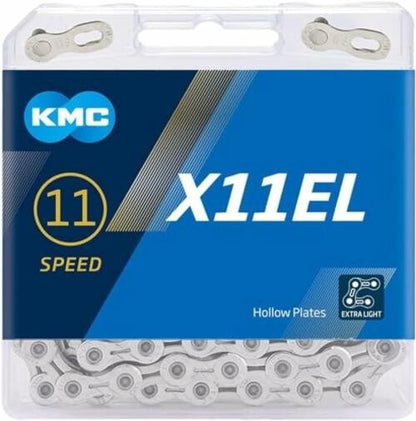 KMC X11 11-Speed EL-Series High-Performance Bicycle Chain, Silver 1