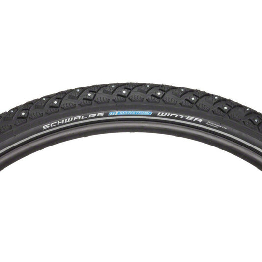 Schwalbe Marathon Winter Plus Tire 29x2.0 Clincher Black/Reflect 208 Steel Studs 1