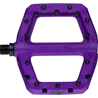 Raceface Chester Large Platform Pedals Cr-Mo Spindle 9/16" Purple Pair 1