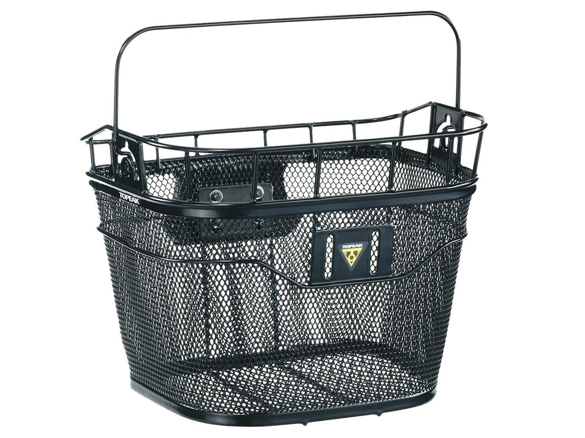 Topeak Fixer 3E Front Basket 13.5in (l) x 10in (w) x 13in (h) Black 2