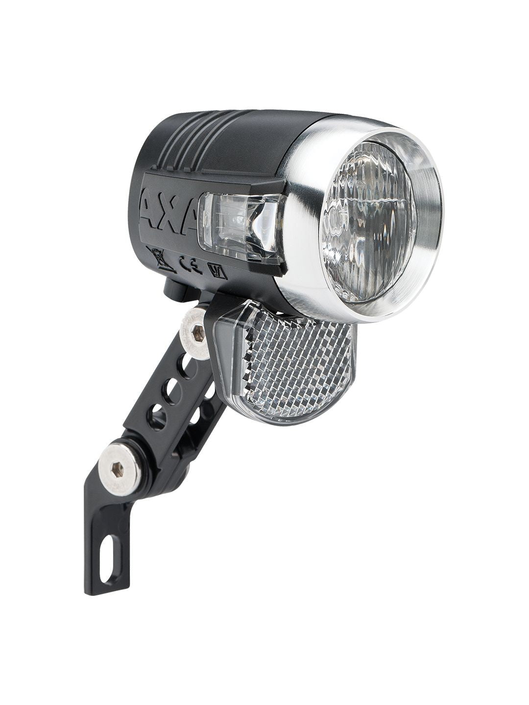 AXA Blueline 50 E-bike Front Bike Light One size Black/Aluminum 1