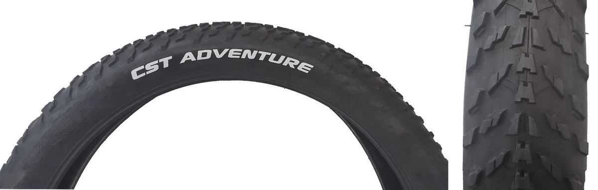 CST Premium Adventure Fat Tire 20x4.0 Wire Black (406 ISO) 20" eBike 1