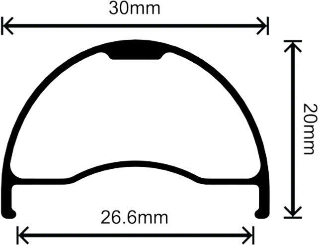 Velocity Blunt SS Rim 27.5 28h Black 3