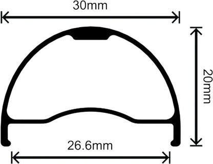 Velocity Blunt SS Rim 27.5 28h Black 3