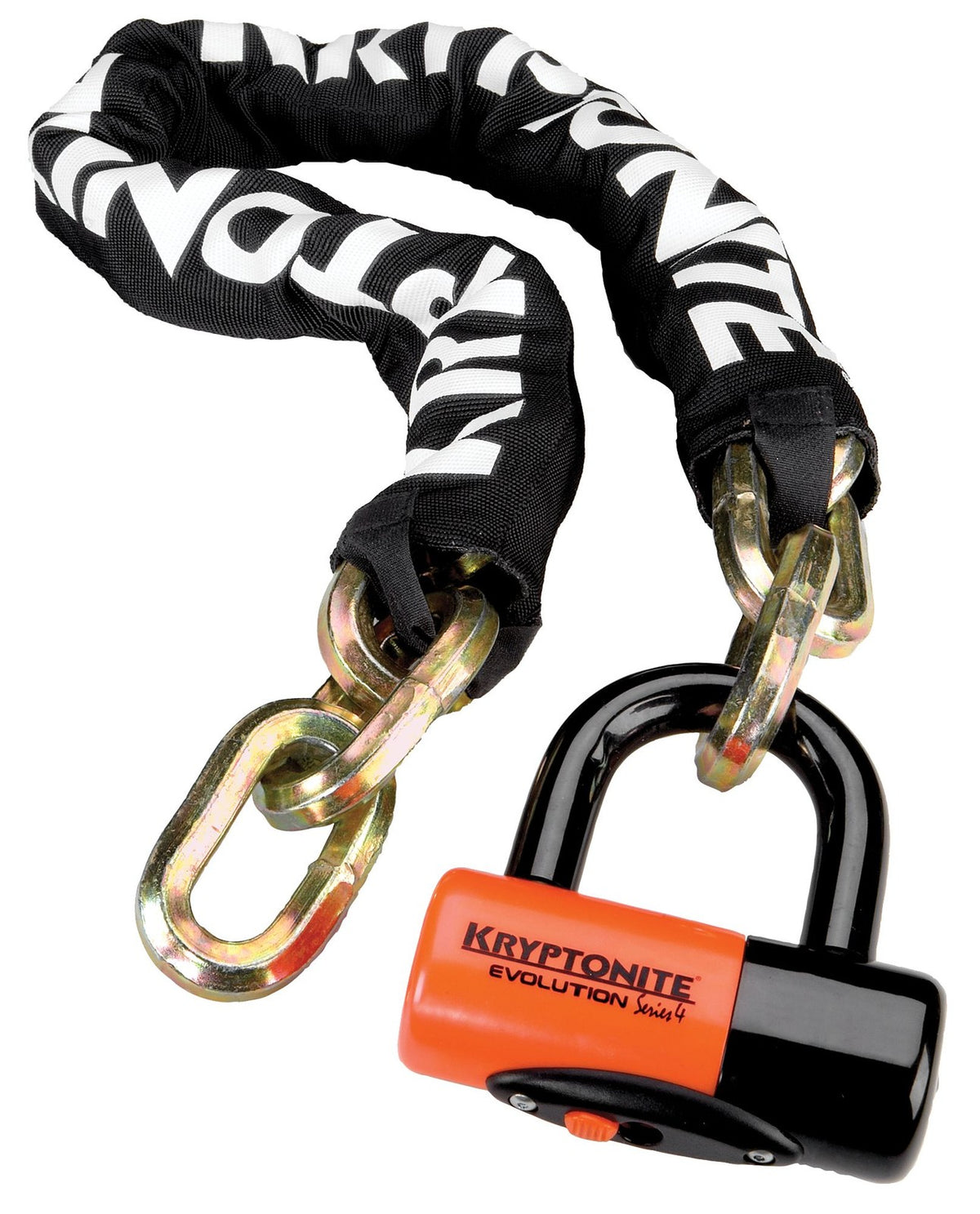 Kryptonite New York 1210 Chain Lock 12mm x 100cm (39.4˝) Black/Orange 1