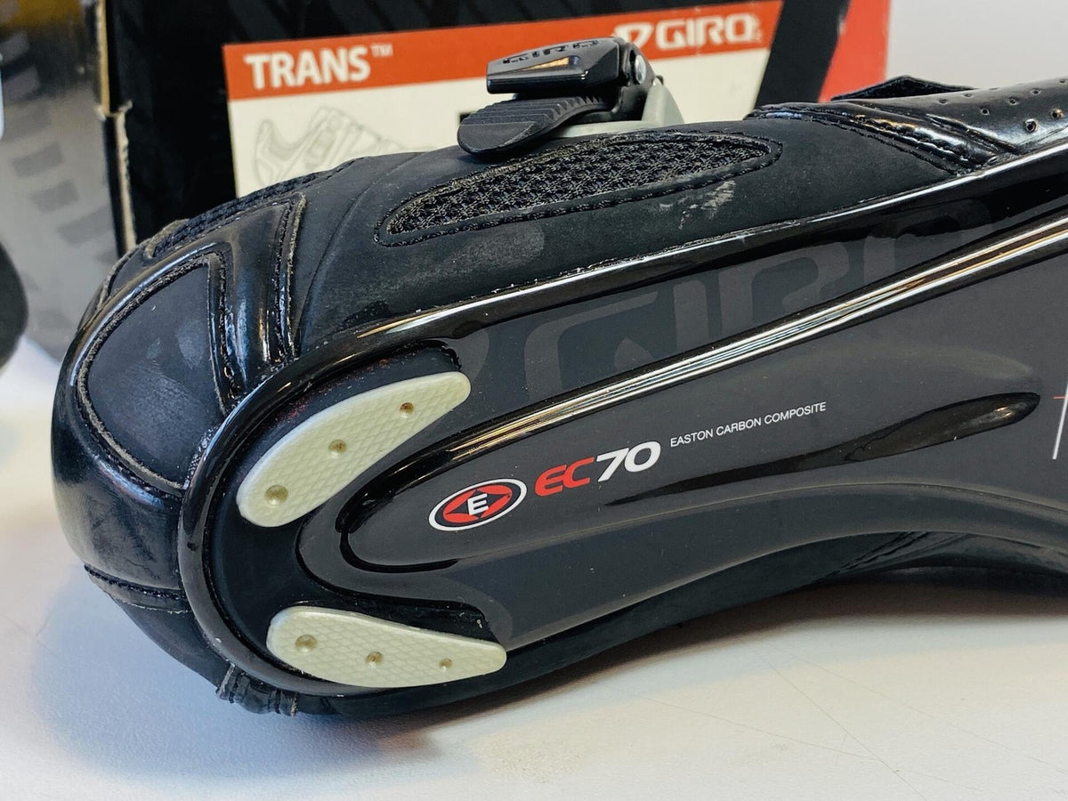Giro Trans EC70 Road Cycling Shoes Men's Charcoal/Black EU 42 / US 8.75 / 3 Bolt 7
