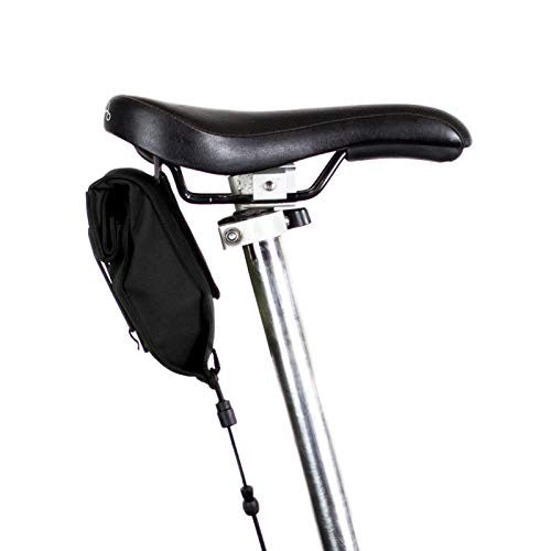 Restrap Cycling "City Saddle Bag" for Folding Bikes - Small 1.2L, Black 2